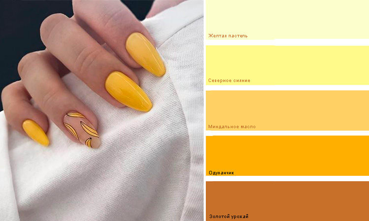 Pantone - модные оттенки маникюра