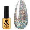Светоотражающий топ F.O.X Top Opal - верхнее покрытие для гель-лака, 7 мл