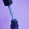 Гель-лак F.O.X SHOT Spectrum Gel Vinyl 059 пастельный серо-синий 5 г - Фото №2