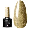 Лак для ногтей Claresa Hybrid FULL GLITTER 3 блестящее золото, 5г - Фото №1