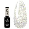 Гель лак Victoria Vynn COLOR GLITTER 109 Silver Scyscraper серебряный 8ml - Фото №1