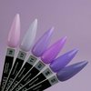 Gel polish TUFI profi  PREMIUM  Purple 18 Daisy with glitter 8ml (0102512) - Фото №4