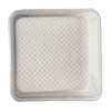 Безворсовые салфетки TUFI profi PREMIUM Lux Cotton Fibre белые перфорированные 5х5 см 200 шт (0096484) - Фото №2