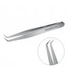 Eyebrow tweezers Staleks Pro EXPERT 10 TYPE 12 (curved)