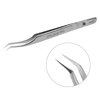 Professional eyelash tweezers EXPERT 41 TYPE 7 (L-shaped, 30') - Фото №1