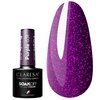 Claresa PURPLE 631 фиолетовый гибридный лак с блеском 5 г - Фото №1