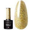 Лак для ногтей Claresa GLITTER 3 золотой гибридный с блеском 5 г - Фото №1