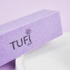 Бафик TUFI profi PREMIUM брусок фиолетовый 150/150 грит 1 шт - Фото №3