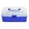 Container YRE with removable compartment large blue - Фото №1