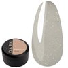 Гель для наращивания DARK Medium Gel №34 молочный с блестками 15 мл - Фото №1
