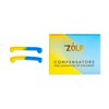 Компенсаторы Zola держатели для ламинирования ресниц жёлто-голубый 1 пара - Фото №2