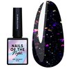 База NAILSOFTHENIGHT Reflective base 03 фиолетовые и розовые блестки, 10 ml - Фото №1