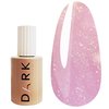 База DARK PRO base Shine 04 светло-розовый с блестками 15 мл - Фото №1