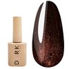 Гель-лак DARK New collection 113 коричневый с шиммером 10 мл - Фото №1