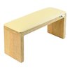 Подлокотник ECOSTAND Wood бежевый на бежевых ножках 320х160х110 мм - Фото №1