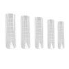 Верхние формы NAILSOFTHEDAY Dual form Square (Type 5) 120 шт - Фото №1