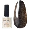Лак для стемпинга DARK Stamping polish №45 коричневый металлик 8 мл - Фото №1