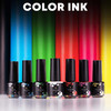 Цветное полимерное чернило для акварельного декора F.O.X Color Ink Green 005 5 мл - Фото №3
