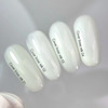 База для ногтей NAILSOFTHEDAY Cover NEW Formula Milk 04 молочный с серебряными блестками 10 мл - Фото №2