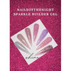 Гель NAILSOFTHENIGHT Sparkle Builder gel 04 розовый светоотражающий 15 мл - Фото №3