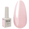База для ногтей NAILSOFTHEDAY Cover NEW Formula 28 пудрово-розовый с серебряным шиммером 10 мл - Фото №1