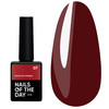 Топ NAILSOFTHEDAY Color top Vitrage 07 без липкого слоя глубокий полупрозрачный бордовый 10 мл - Фото №1