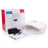 Лампа для маникюра UV/LED SUNUV SUN 4S 48 Вт бело-розовая (с кварцевыми диодами, оригинал) - Фото №5