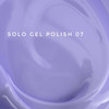 Гель-лак Touch Solo Gel Polish 07 однофазный 3в1 светло-фиолетовый 9 мл - Фото №2