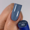 Гель-лак TOUCH Deep Pigment Gel Polish 32 дымчатый голубой 9 мл - Фото №3