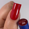 Гель-лак TOUCH Deep Pigment Gel Polish 36 насыщенный красный 9 мл - Фото №3