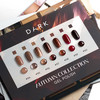 Gel polish DARK 158 brown with golden shimmer 10 ml - Фото №6