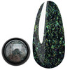 Втирка для ногтей Slowianka Holo Black Flakes 1 г - Фото №1