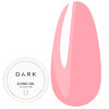 Гель для наращивания DARK Iconic Gel 17 ярко-розовый 30 мл - Фото №1