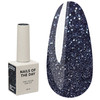 Гель-лак NAILSOFTHEDAY Gel Polish 323 Eclipse темно-синий светоотражающий 10 мл - Фото №1