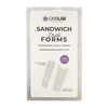 Верхние формы GNBLab Sandwich Dual Forms Coffin Shape 240 шт. W555 - Фото №1