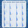 Валики OKO для ламинирования ресниц OKO Lash&Brow Ocean 4 пары (S, M, L, XL) - Фото №2