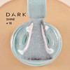 База DARK PRO base Shine 18 голубой с розовым шиммером 15 мл - Фото №2
