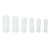 Upper forms Lunamoon Dual Nail Forms Short Classic Square (120 pcs) - Фото №1