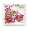 Dried flower nail art MANY BEAUTY in a box WARIANT 3 - Фото №1
