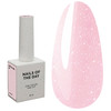 Гель NAILSOFTHEDAY Bottle gel 46 светло-розовый с шиммером 10 мл - Фото №1