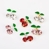 Nail art in a box cherry blossoms with zircons mixed colors 30 pcs - Фото №4