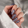 Гель-лак YOUARECUTE Color Seoul Cat Eye 8 темно-серый 5 мл (355-6363-1965) - Фото №5