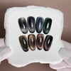 Гель-лак BIBLIOTEKA CAT EYE NIGHT RAYS 01 Moon Dust холодное серебристое сияние 10 мл - Фото №5