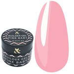 F.O.X Builder gel Pink baby нежно-розовый 15 мл