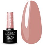 Лак для ногтей Claresa DUSTY POSE 2 гибридный пыльно-розовый, 5 г