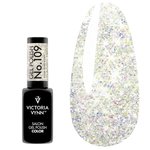 Гель лак Victoria Vynn COLOR GLITTER 109 Silver Scyscraper серебряный 8ml