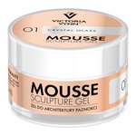 Гель для наращивания Victoria Vynn MOUSSE SCULPTURE GEL 01 Crystal Glass 50ml