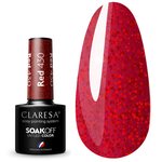 Лак Claresa Hybrid RED 430 глянцевый красный, 5г