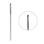 Brush HLD with white handle, shaped tip 1