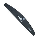 Пилочка TUFI profi PREMIUM полукруг черная 100/180, 17,8 см 1 шт (0122153)